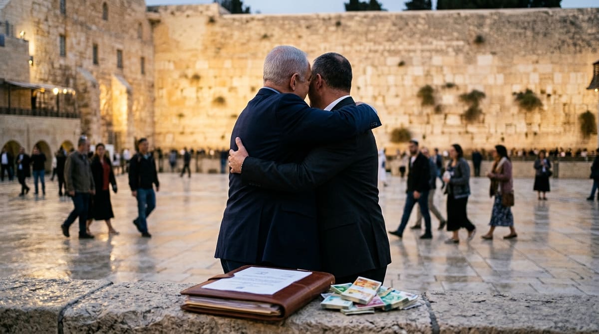 הסולחה ברחבת הכותל: בן גביר והמפכ"ל התחבקו, עשרות מיליונים הופשרו
